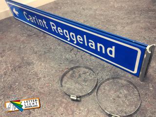 Straatnaambord reflecterend 